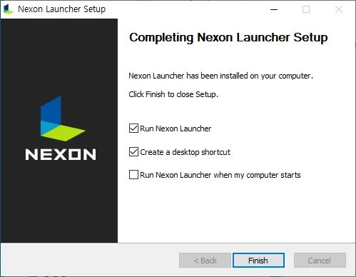 Installing the Nexon Launcher, step 4